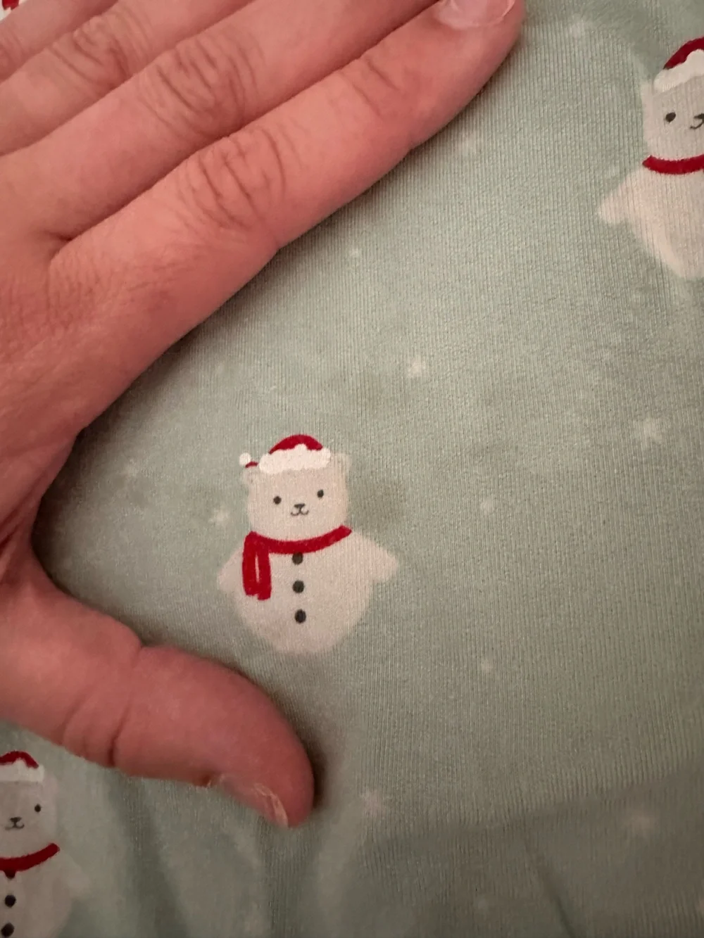 Mint Green Snowman Sweatshirt Bubble 12M